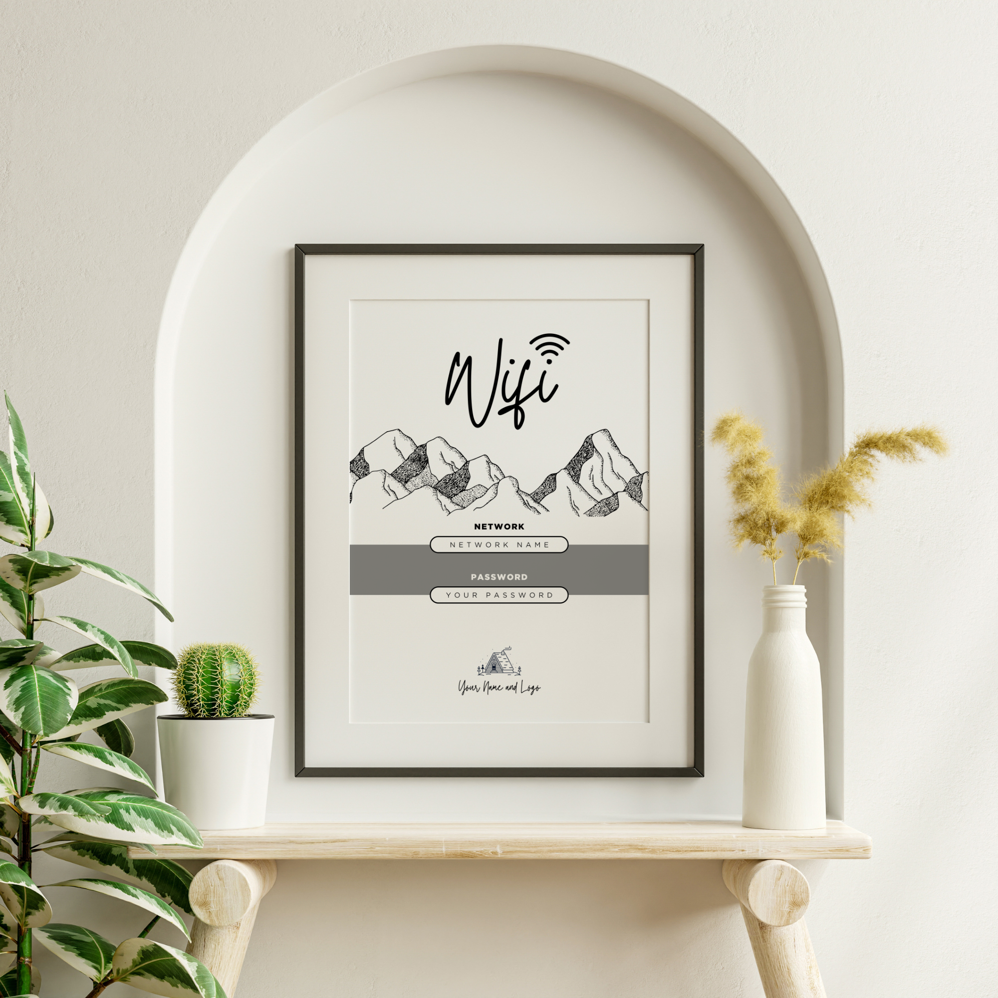 WiFi Print “Mountains”