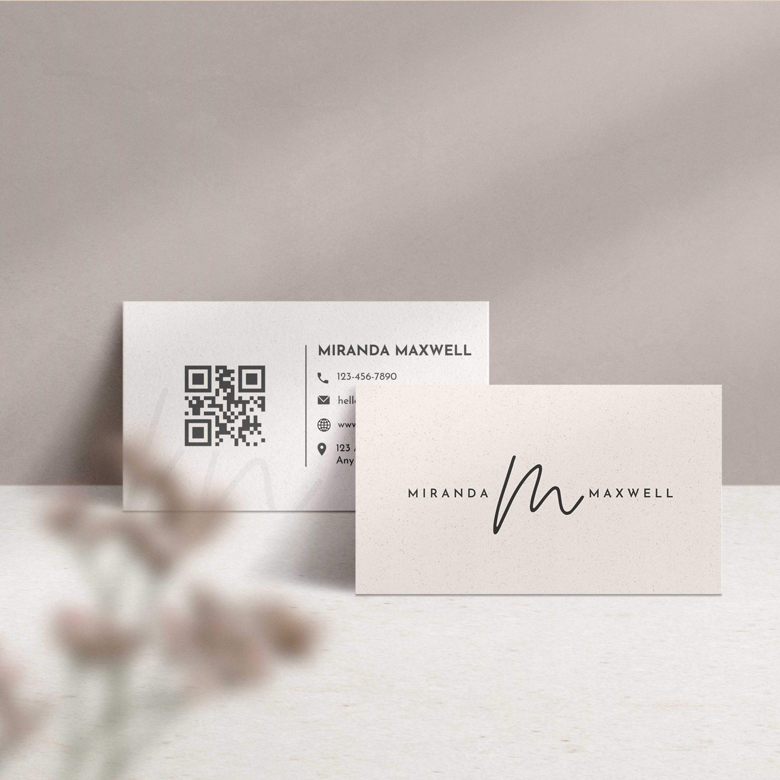 Business Card “Moontime”