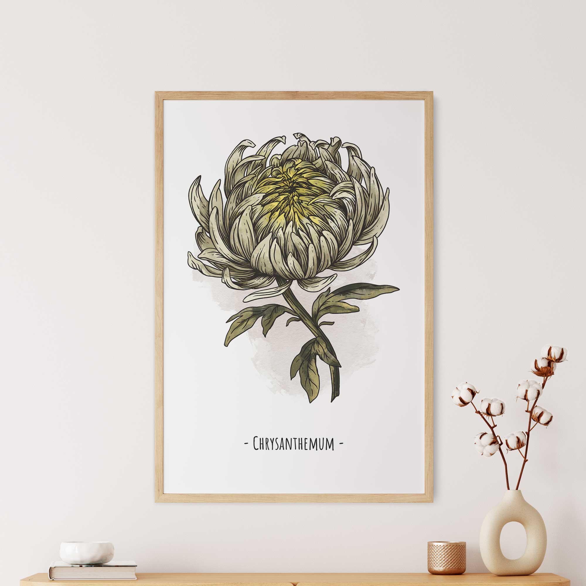 Birth Flower November “Chrysanthemum”