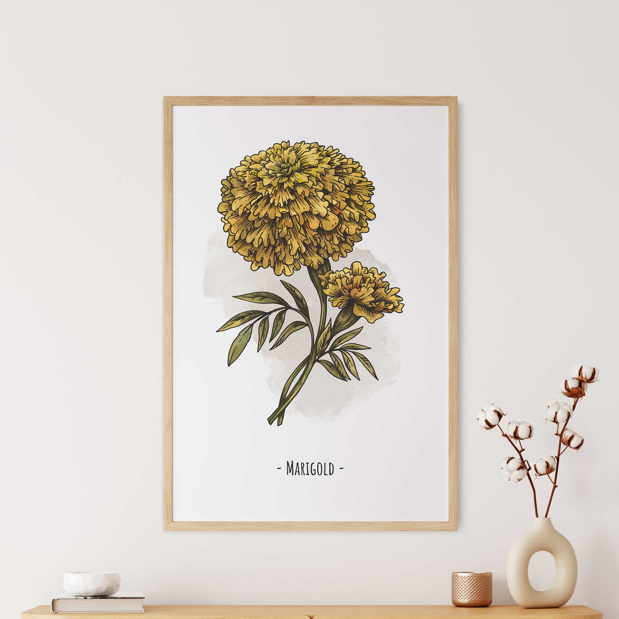Birth Flower October “Marigold”