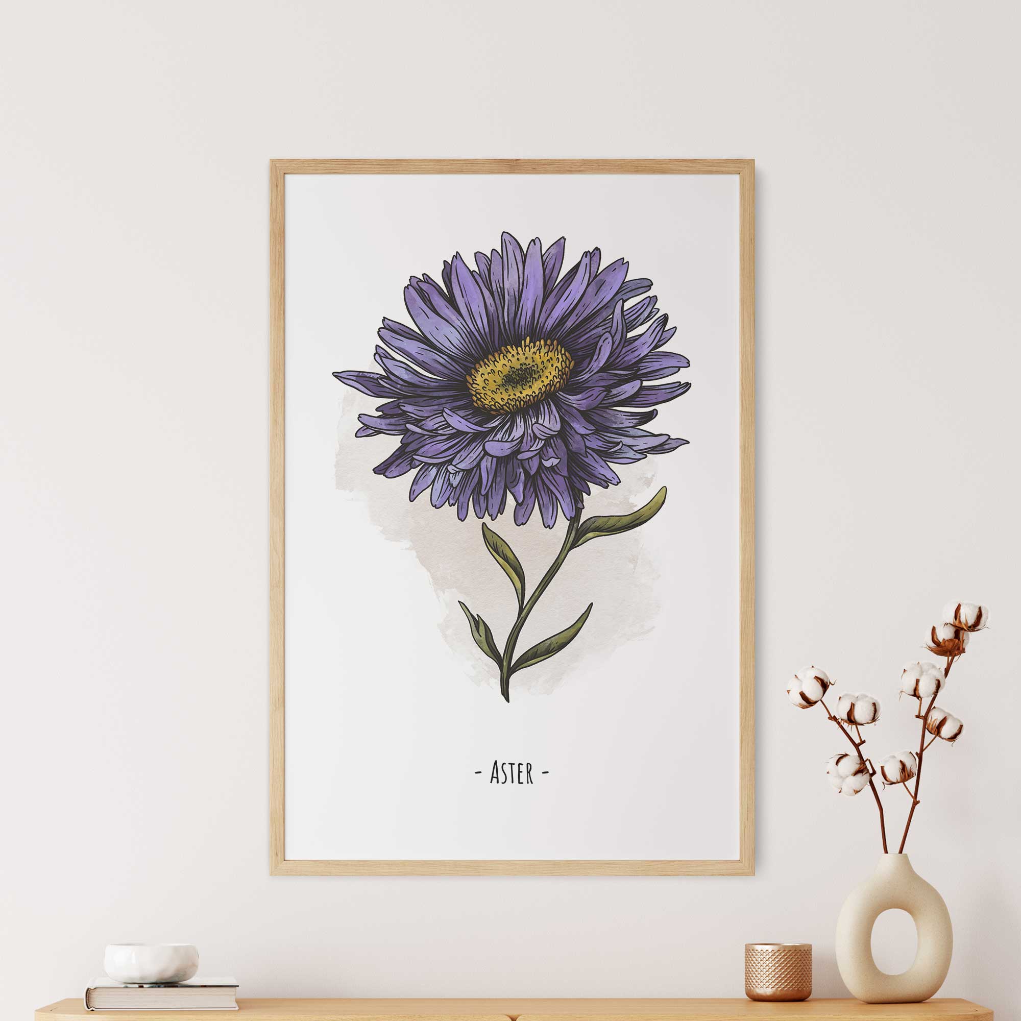 Birth Flower September “Aster”