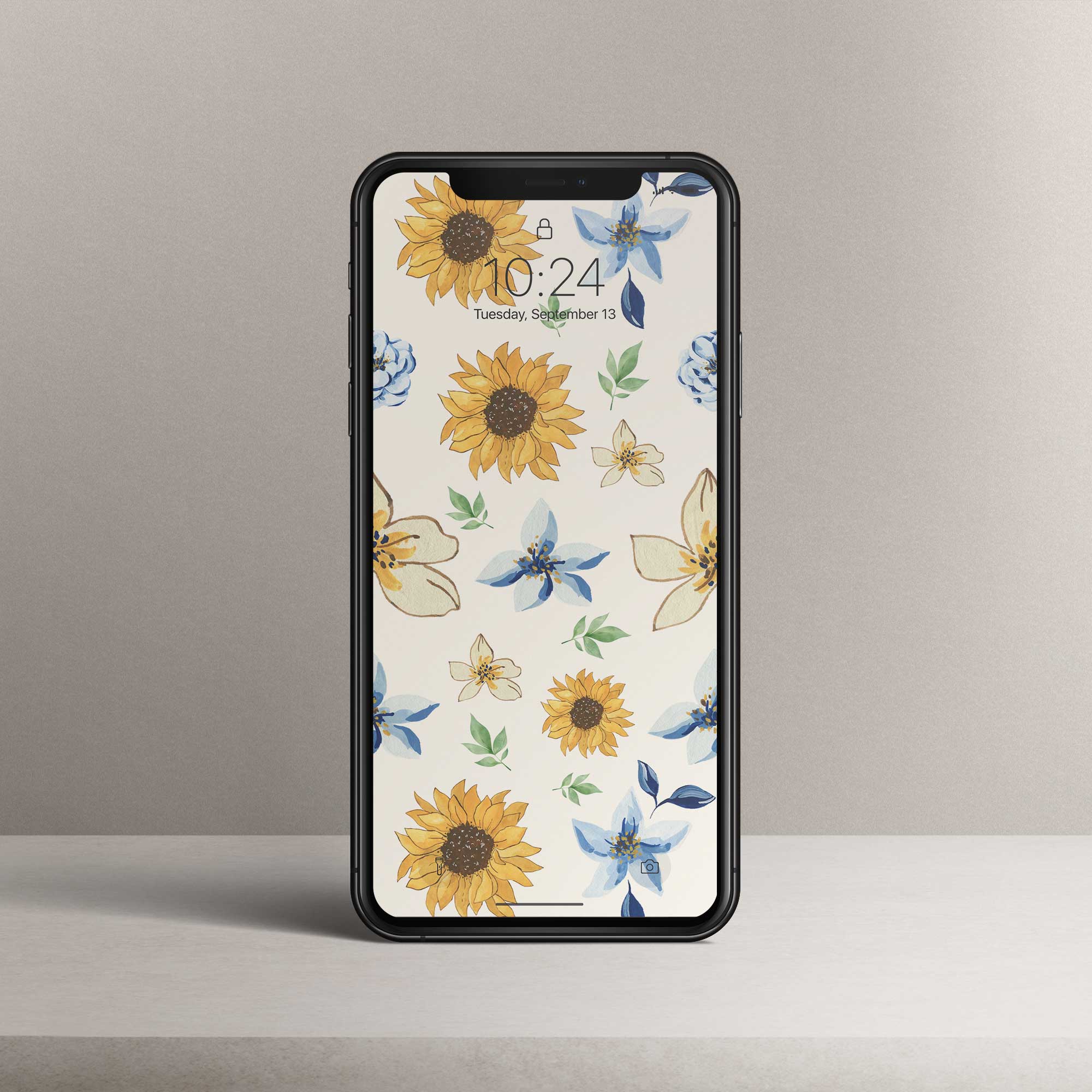 Phone Wallpaper “Flower Pattern”