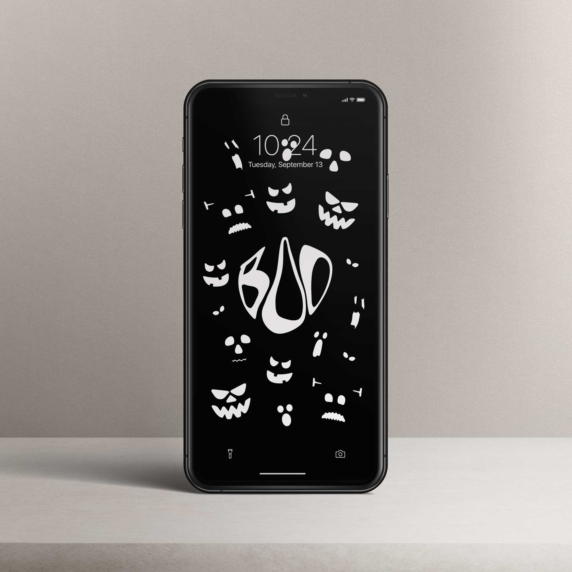 Phone Wallpaper “Boo!”