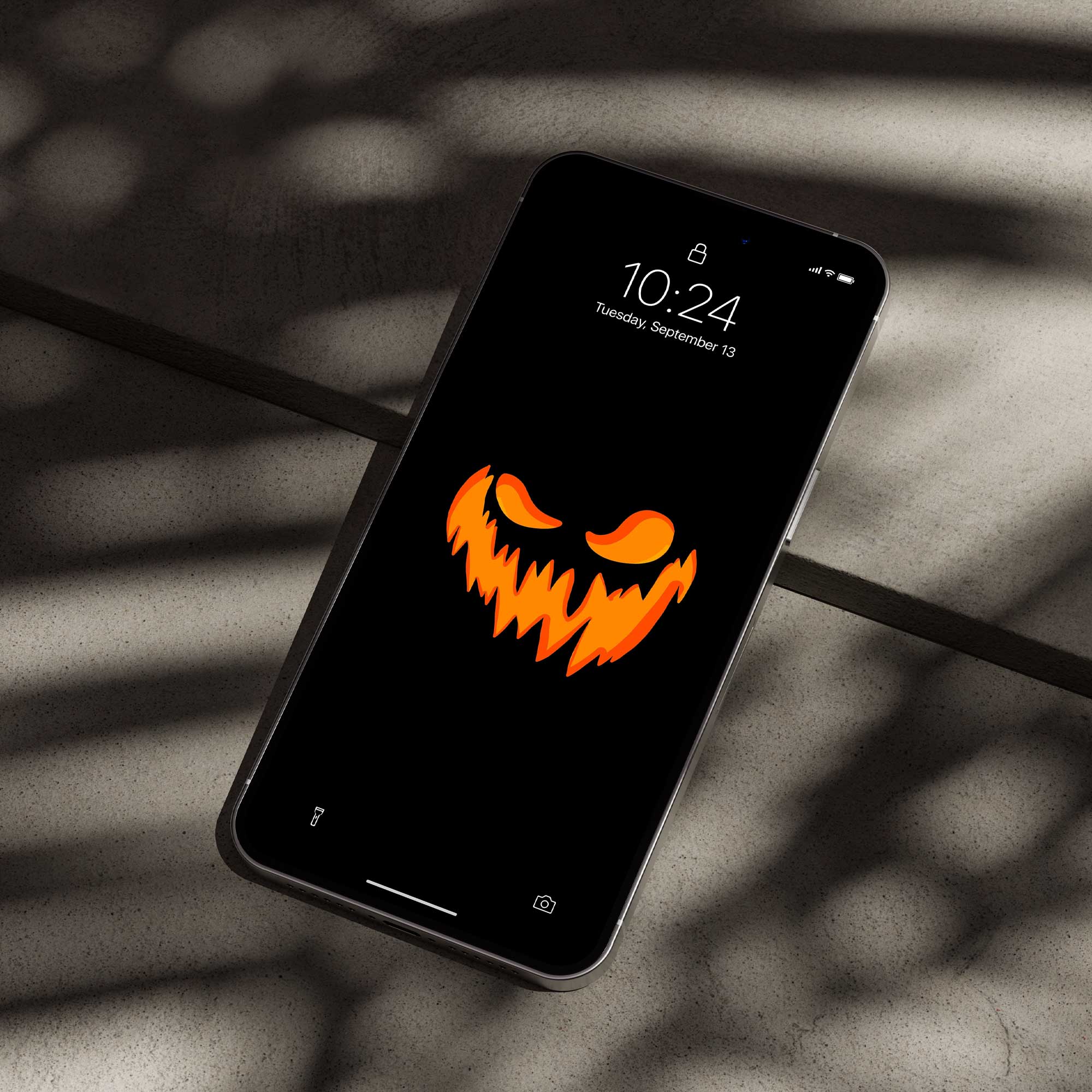 Phone Wallpaper “Halloween Face”