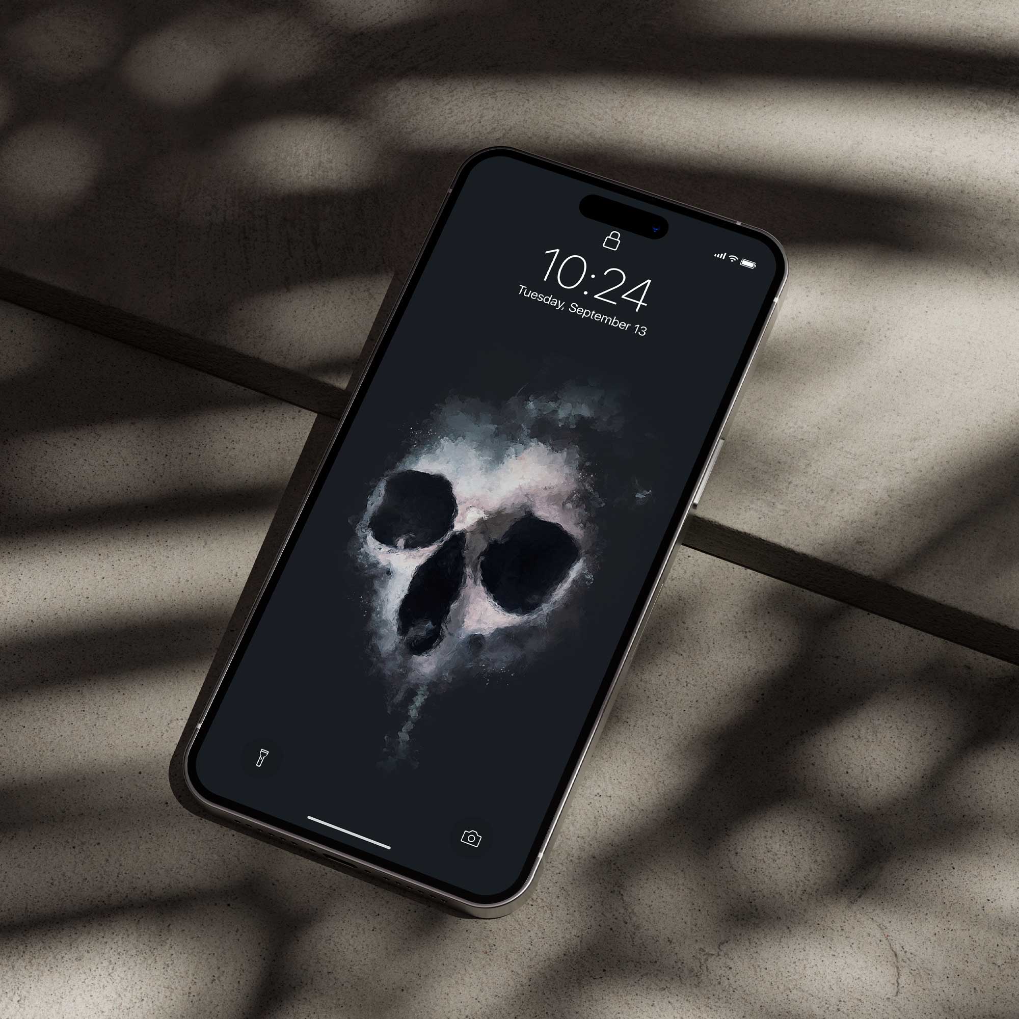 Phone Wallpaper “Dark Face”