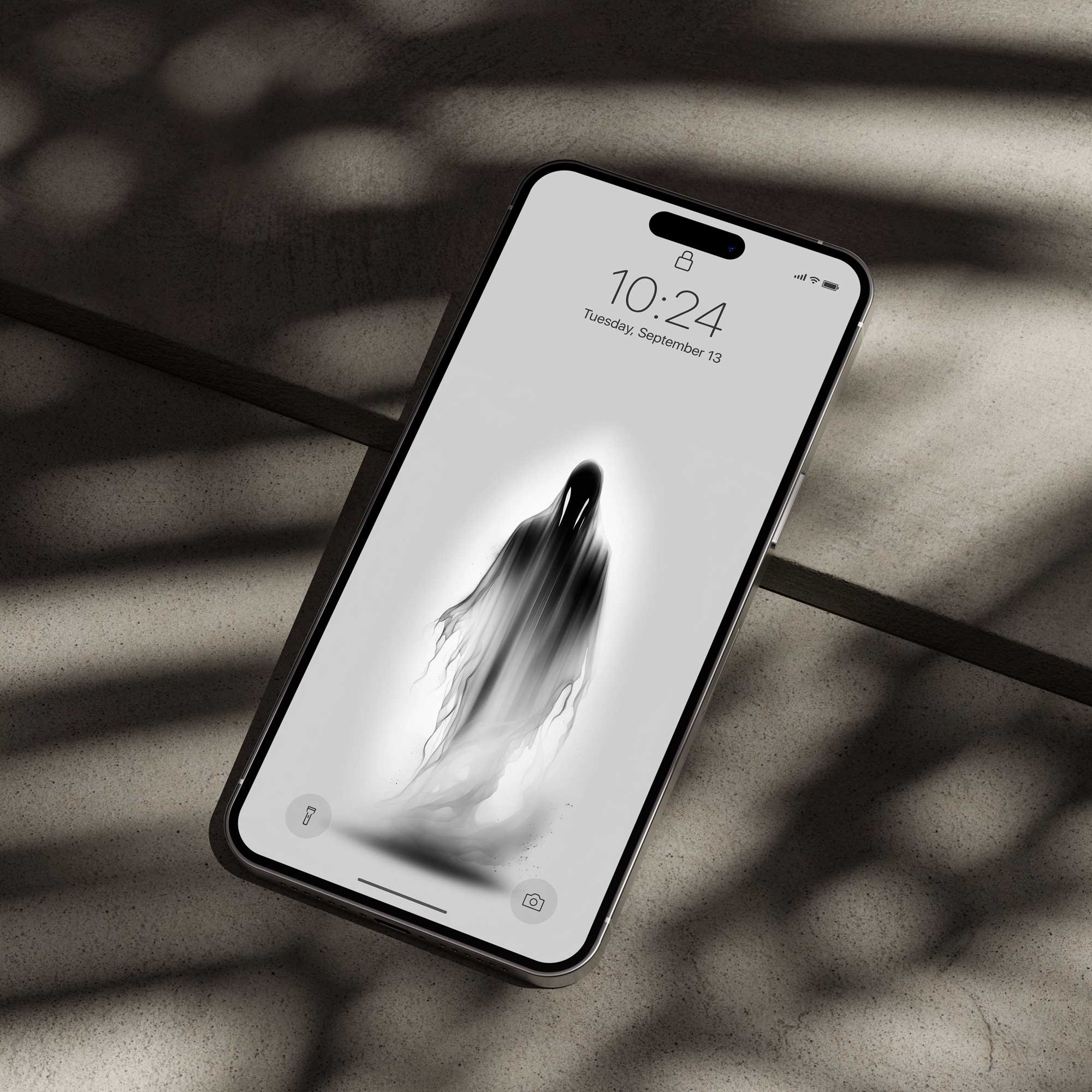Phone Wallpaper “Scarry Ghost”