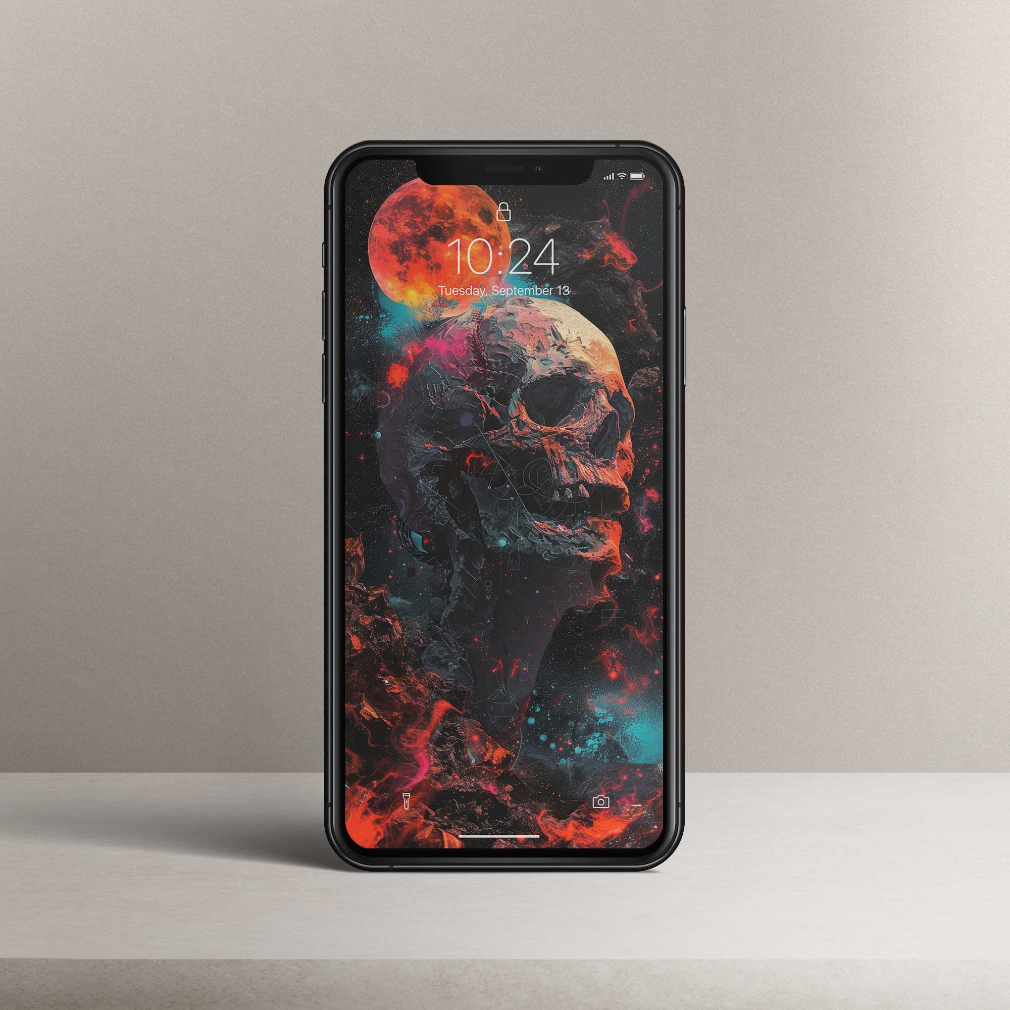Phone Wallpaper “Universe Skeleton”